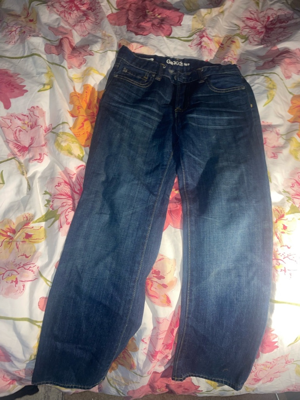 GAP Kids Dark Blue Straight Jeans